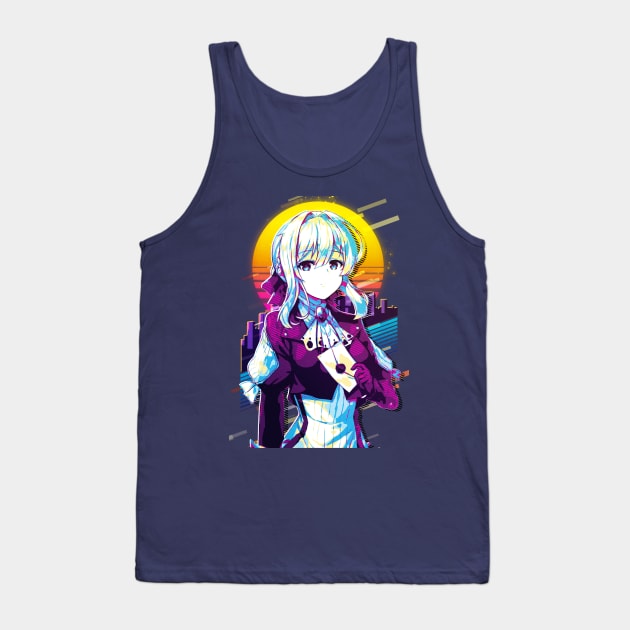 Violet Evergarden Tank Top by 80sRetro